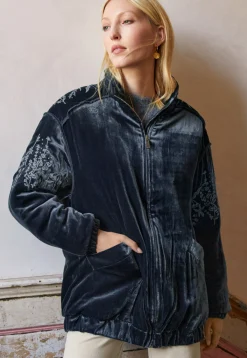 Embroidered Jacket*Wrap London Fashion