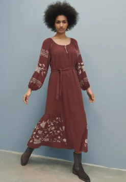 Embroidered Maxi-Dress*Wrap London Cheap
