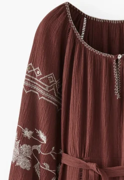 Embroidered Maxi-Dress*Wrap London Cheap