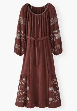 Embroidered Maxi-Dress*Wrap London Cheap