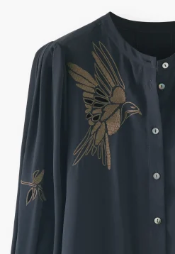 Embroidered Shirt*Wrap London Cheap