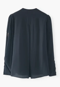 Embroidered Shirt*Wrap London Cheap
