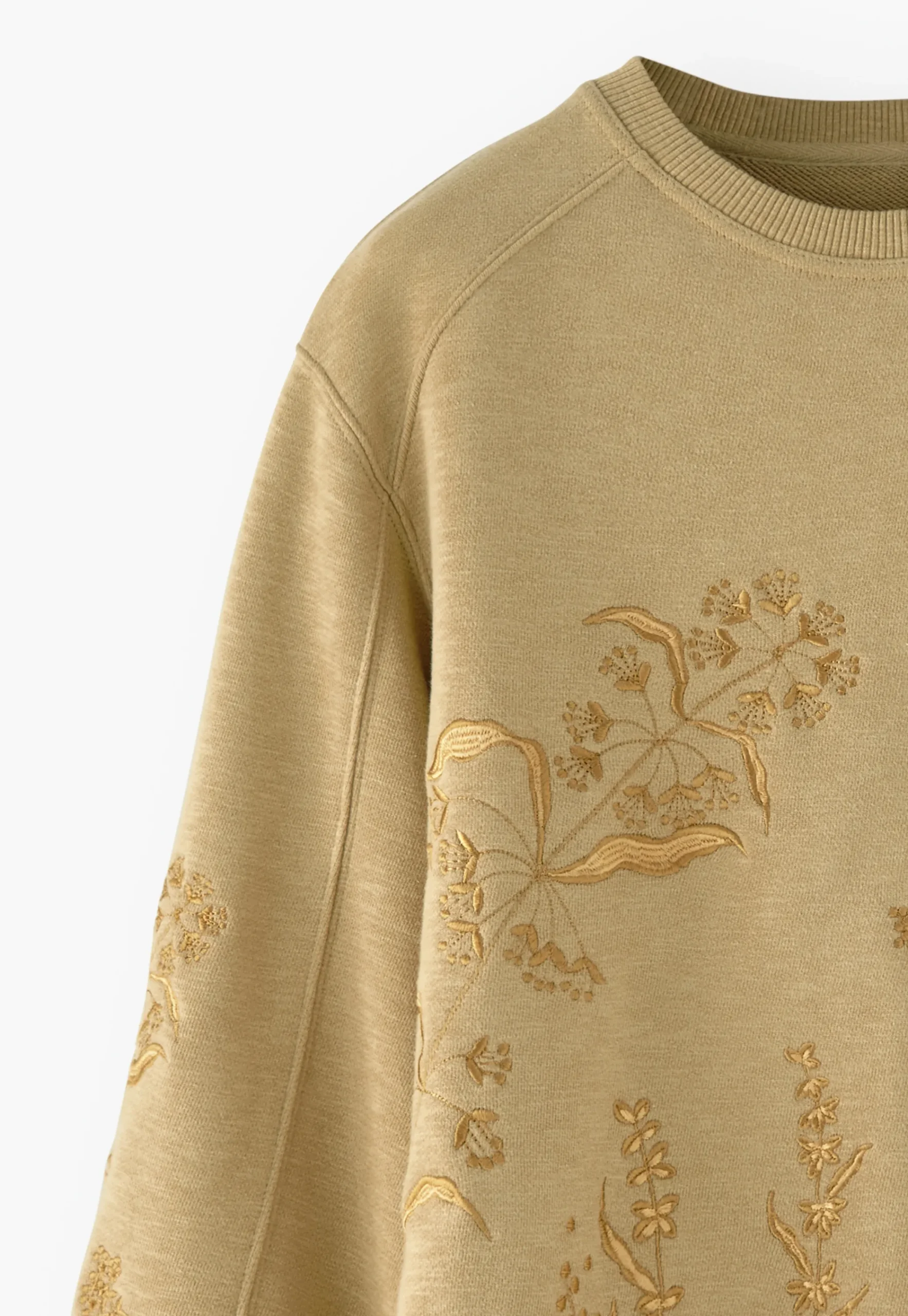 Embroidered Sweatshirt*Wrap London Cheap