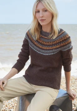 Fair Isle Sweater*Wrap London Fashion