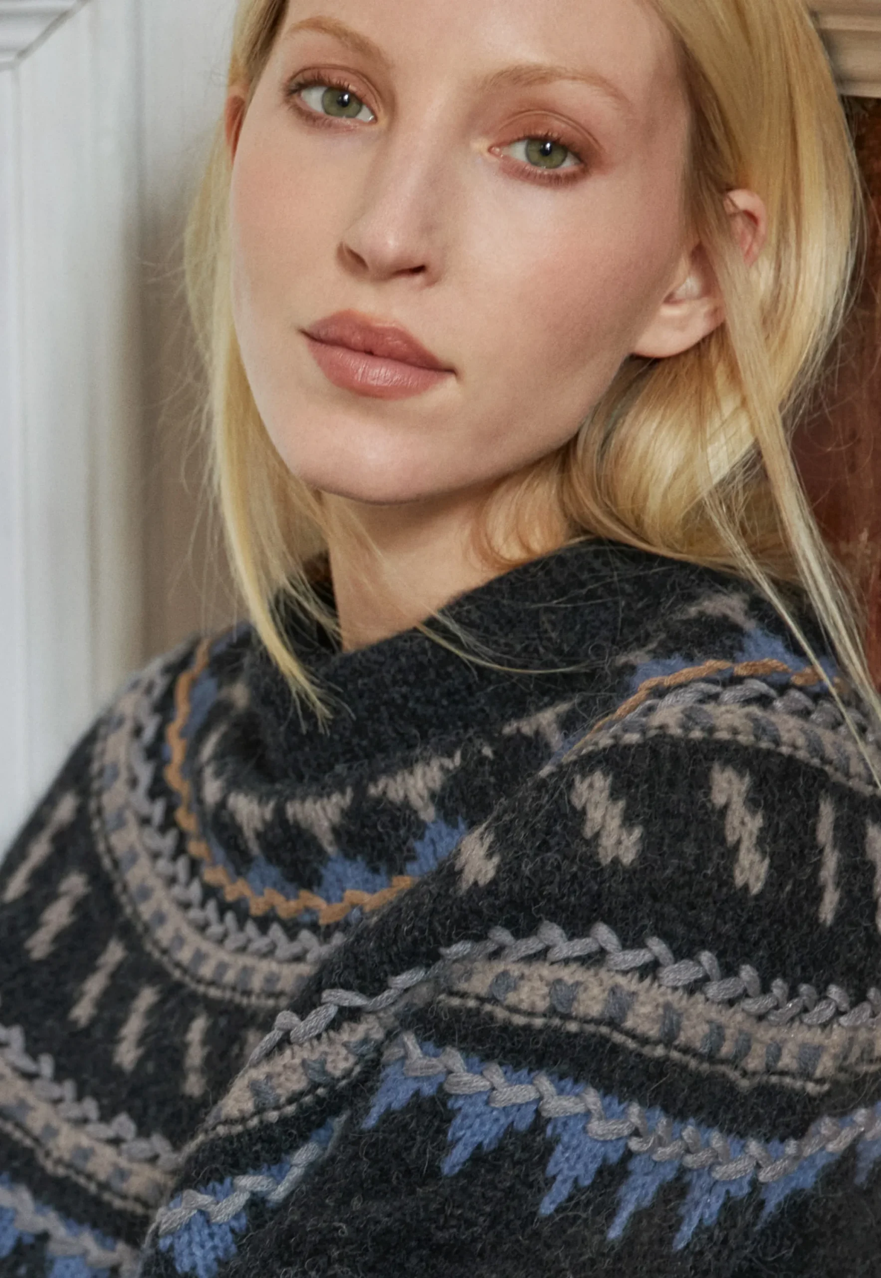 Fair Isle Sweater*Wrap London Clearance