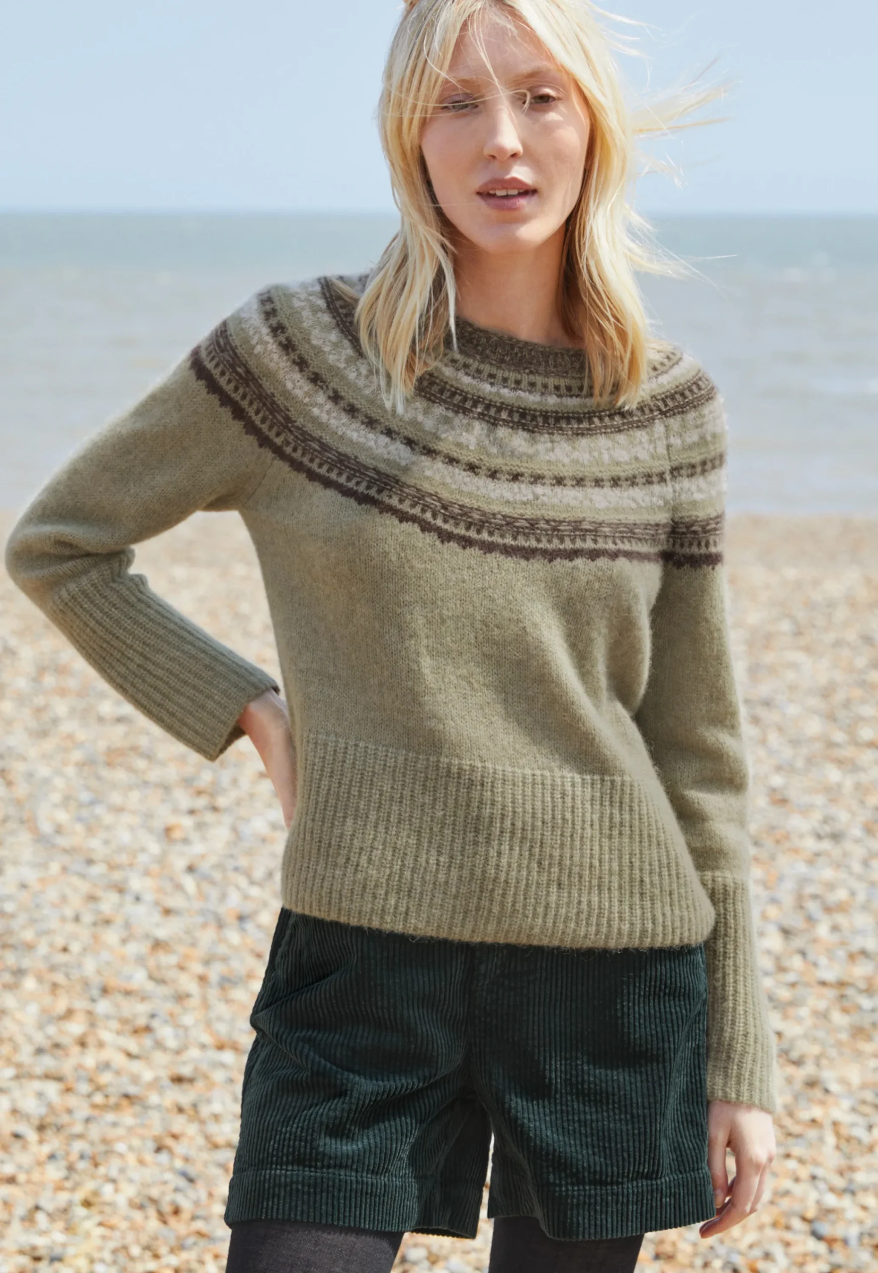 Fair Isle Sweater*Wrap London New