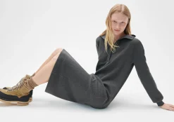 Funnel-Neck Dress*Wrap London Shop