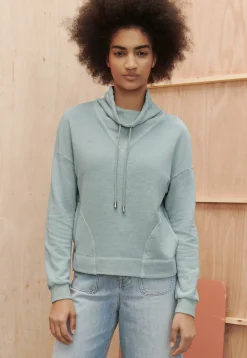 Funnel-Neck Sweatshirt*Wrap London New