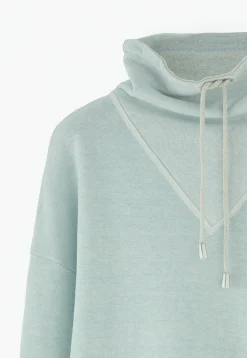 Funnel-Neck Sweatshirt*Wrap London New