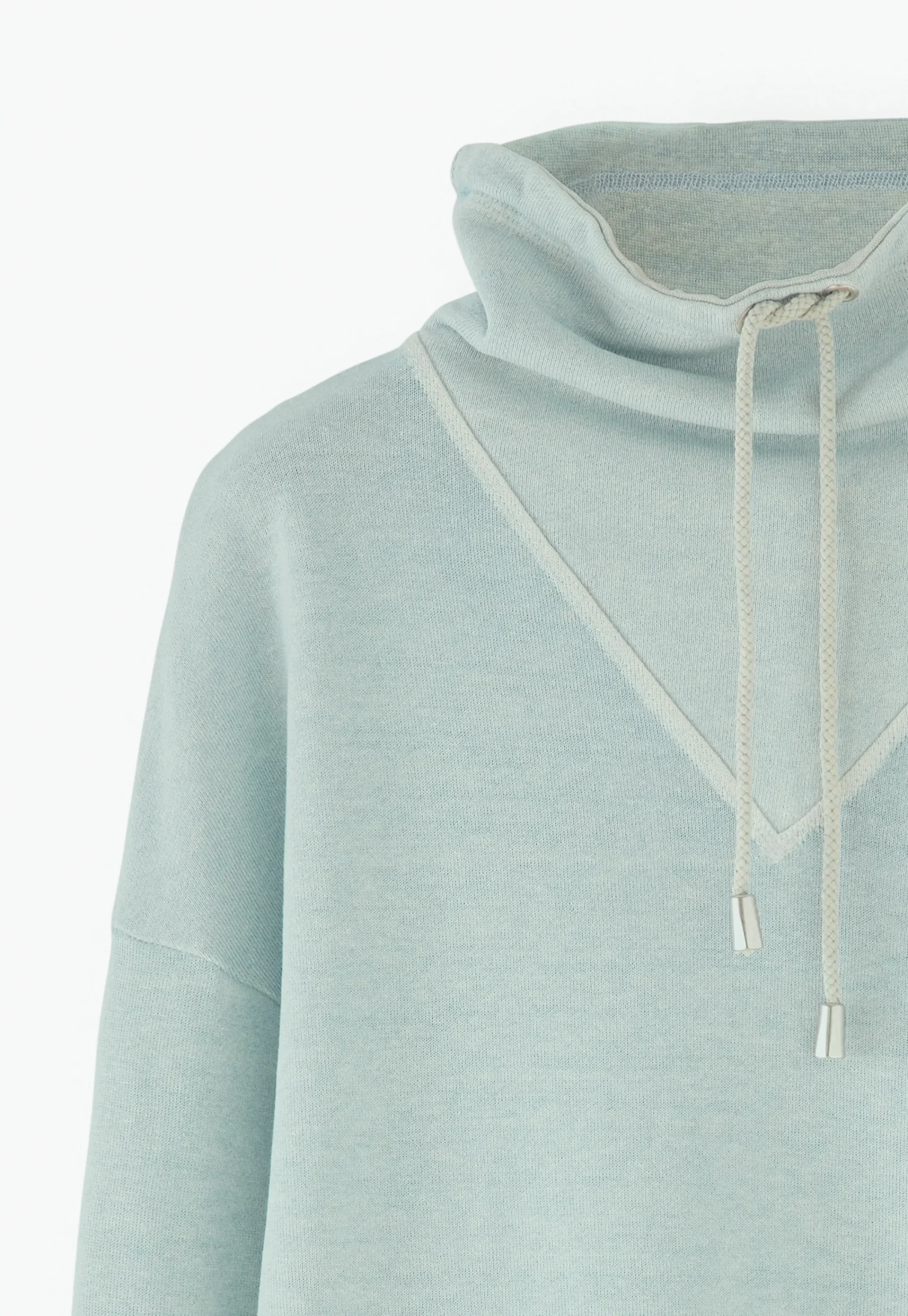 Funnel-Neck Sweatshirt*Wrap London New