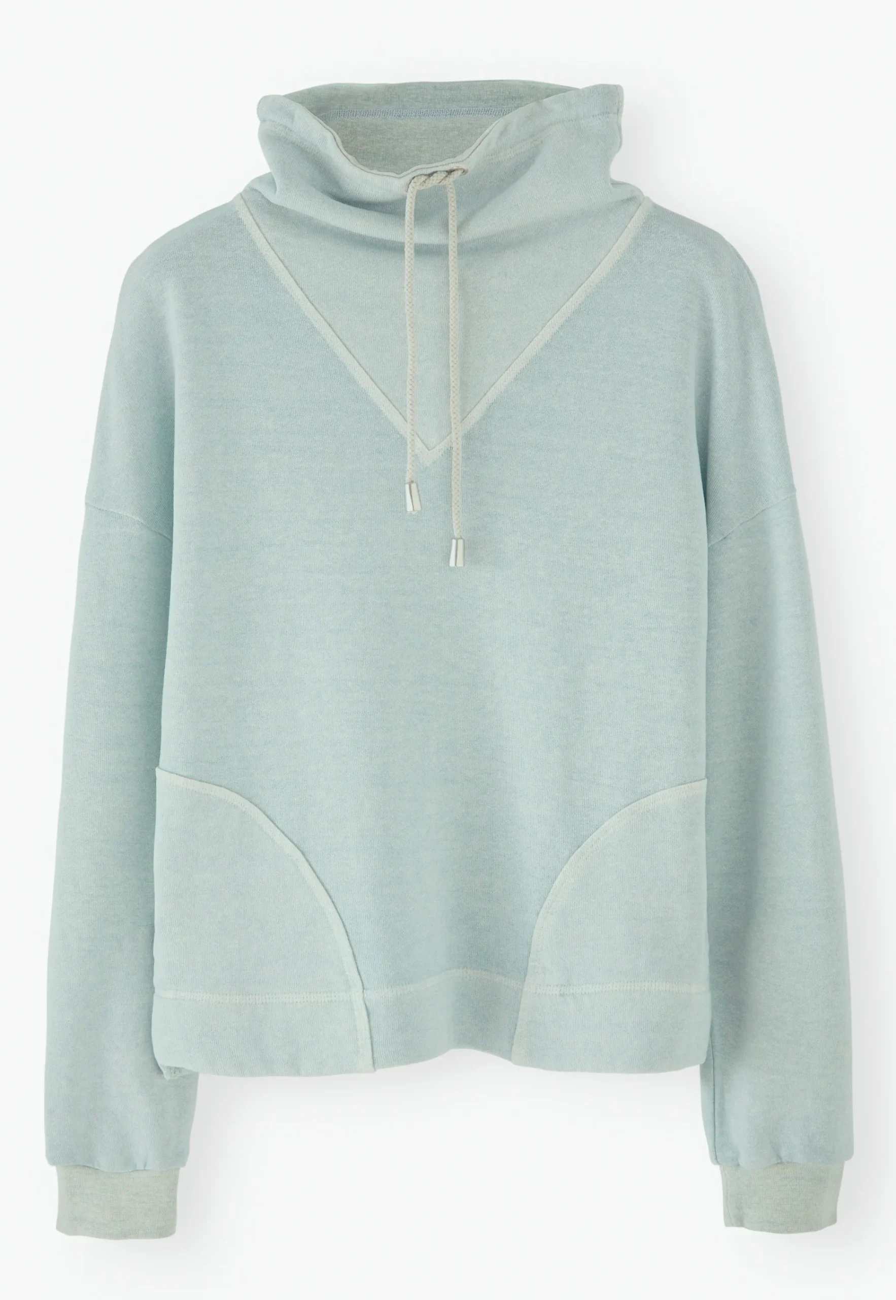 Funnel-Neck Sweatshirt*Wrap London New