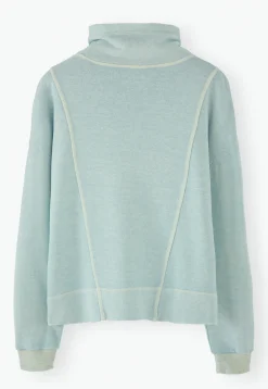 Funnel-Neck Sweatshirt*Wrap London New