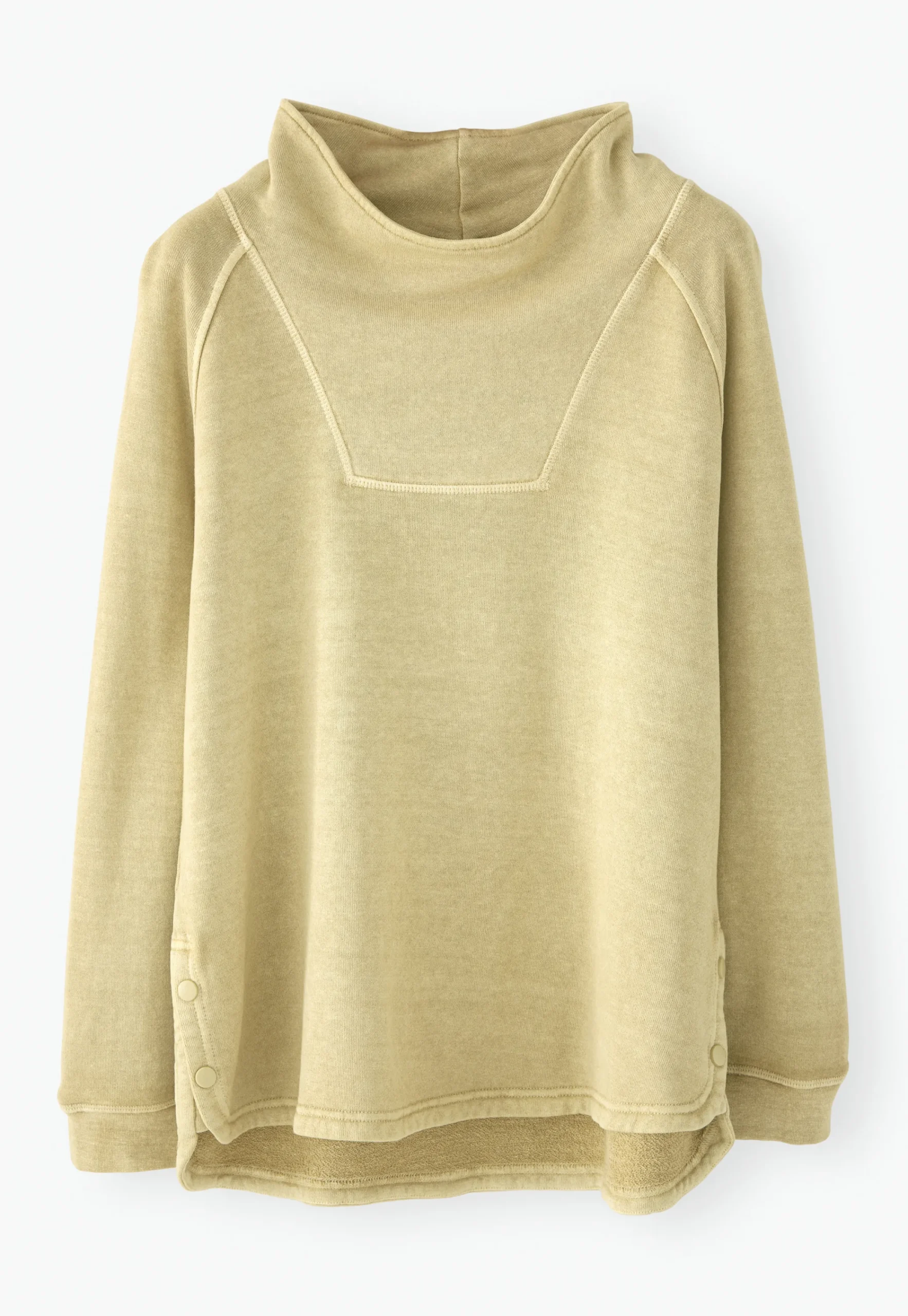 Funnel-Neck Sweatshirt*Wrap London Outlet