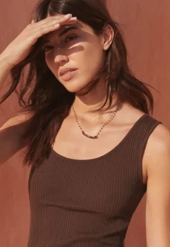Garnet Beaded Necklace*Wrap London Outlet
