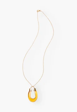 Glass Charm Necklace*Wrap London Flash Sale