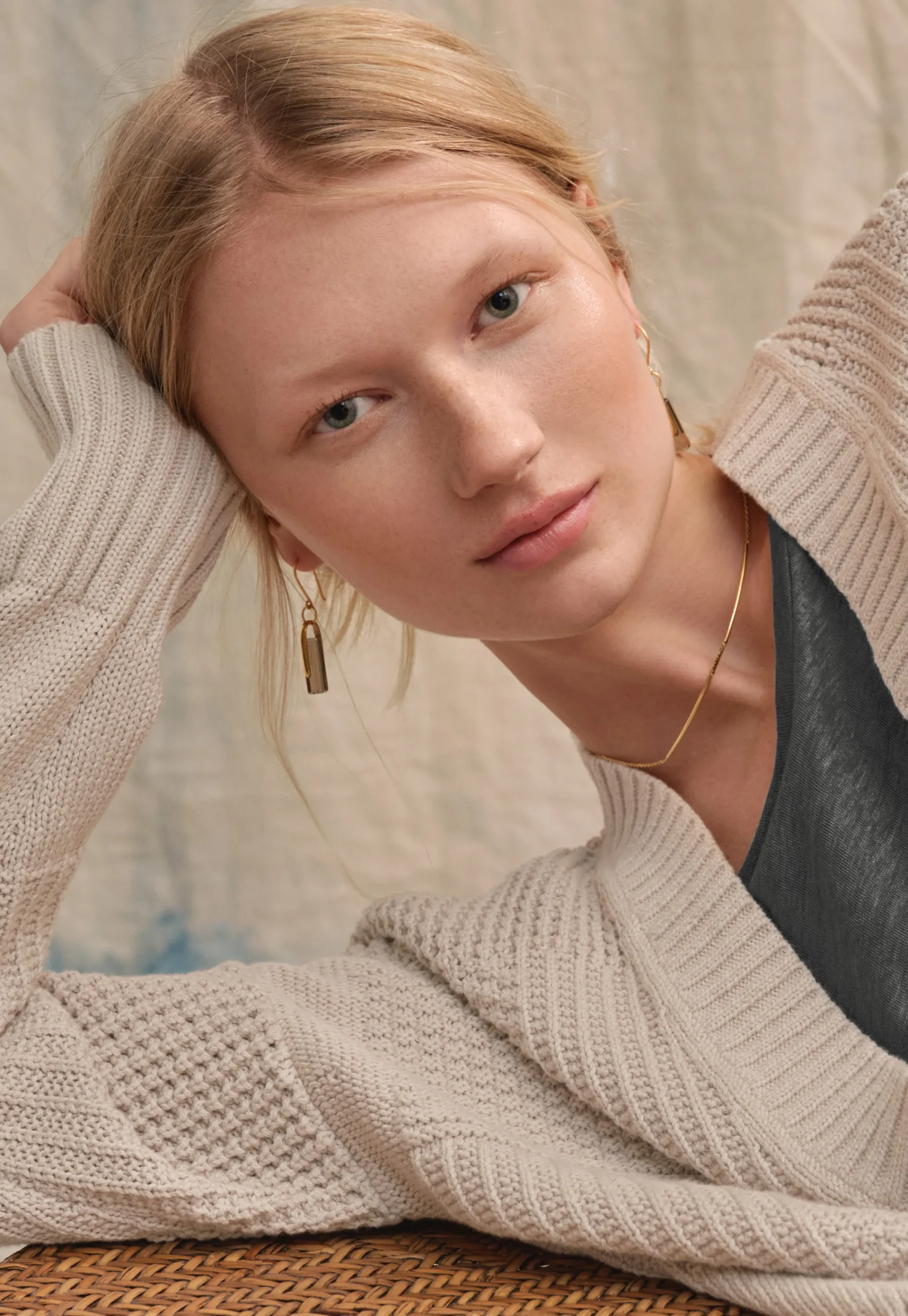 Glass-Drop Earrings*Wrap London Best Sale