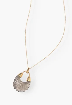 Glass-Pendant Necklace*Wrap London Sale