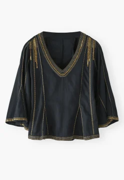 Godet Blouse*Wrap London Sale