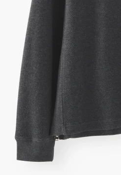 Half-Placket Sweatshirt*Wrap London Hot