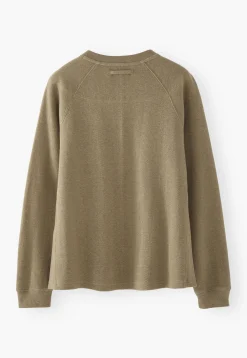 Half-Placket Sweatshirt*Wrap London Hot