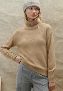 High-Neck Sweater*Wrap London Fashion