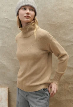 High-Neck Sweater*Wrap London Fashion