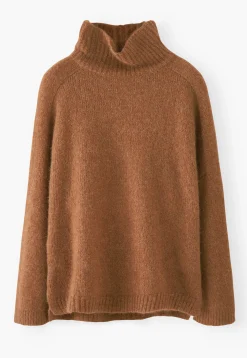 High-Neck Sweater*Wrap London Hot