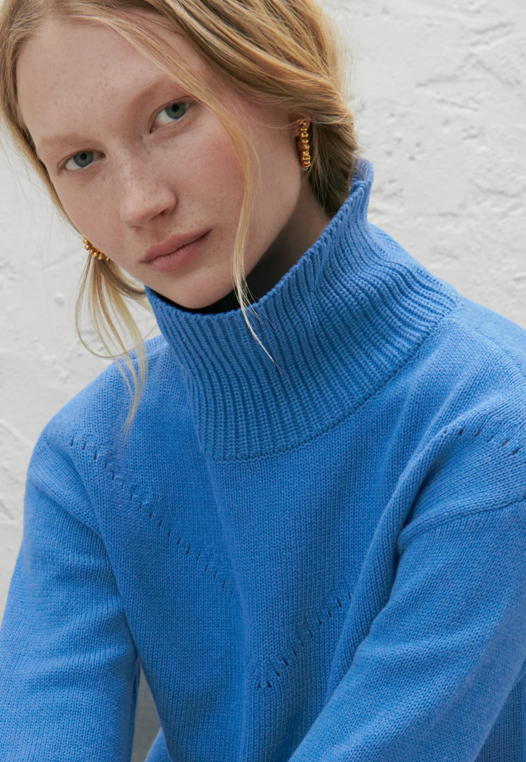 High-Neck Sweater*Wrap London New
