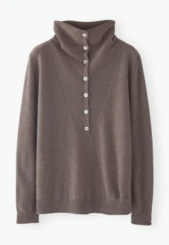 High-Neck Sweater*Wrap London Best Sale