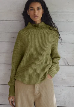High-Neck Sweater*Wrap London Sale