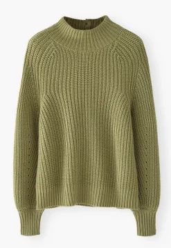 High-Neck Sweater*Wrap London Sale