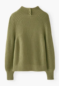High-Neck Sweater*Wrap London Sale
