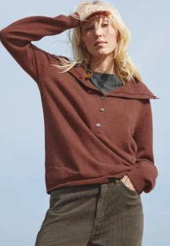 High-Neck Sweater*Wrap London New