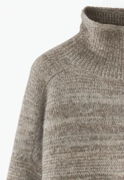 High-Neck Sweater*Wrap London Clearance