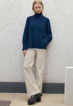 High-Neck Sweater*Wrap London Cheap