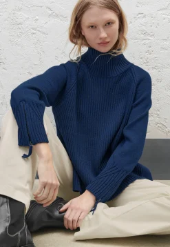 High-Neck Sweater*Wrap London Cheap
