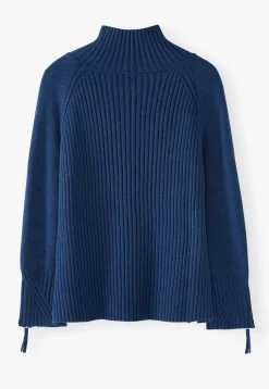 High-Neck Sweater*Wrap London Cheap