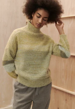 High-Neck Sweater*Wrap London Outlet