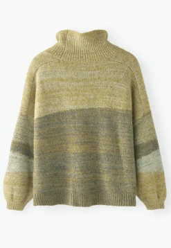 High-Neck Sweater*Wrap London Outlet