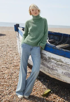 High-Neck Sweater*Wrap London Outlet