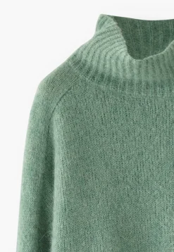 High-Neck Sweater*Wrap London Outlet