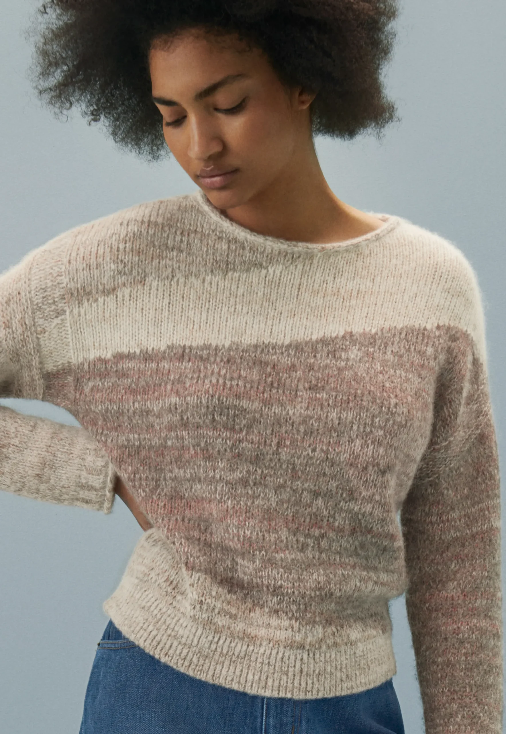 Intarsia Sweater*Wrap London Shop