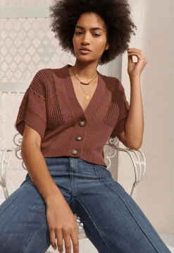 Knitted Cardigan*Wrap London Hot
