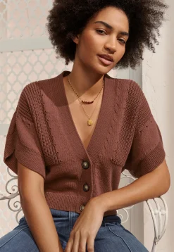 Knitted Cardigan*Wrap London Hot