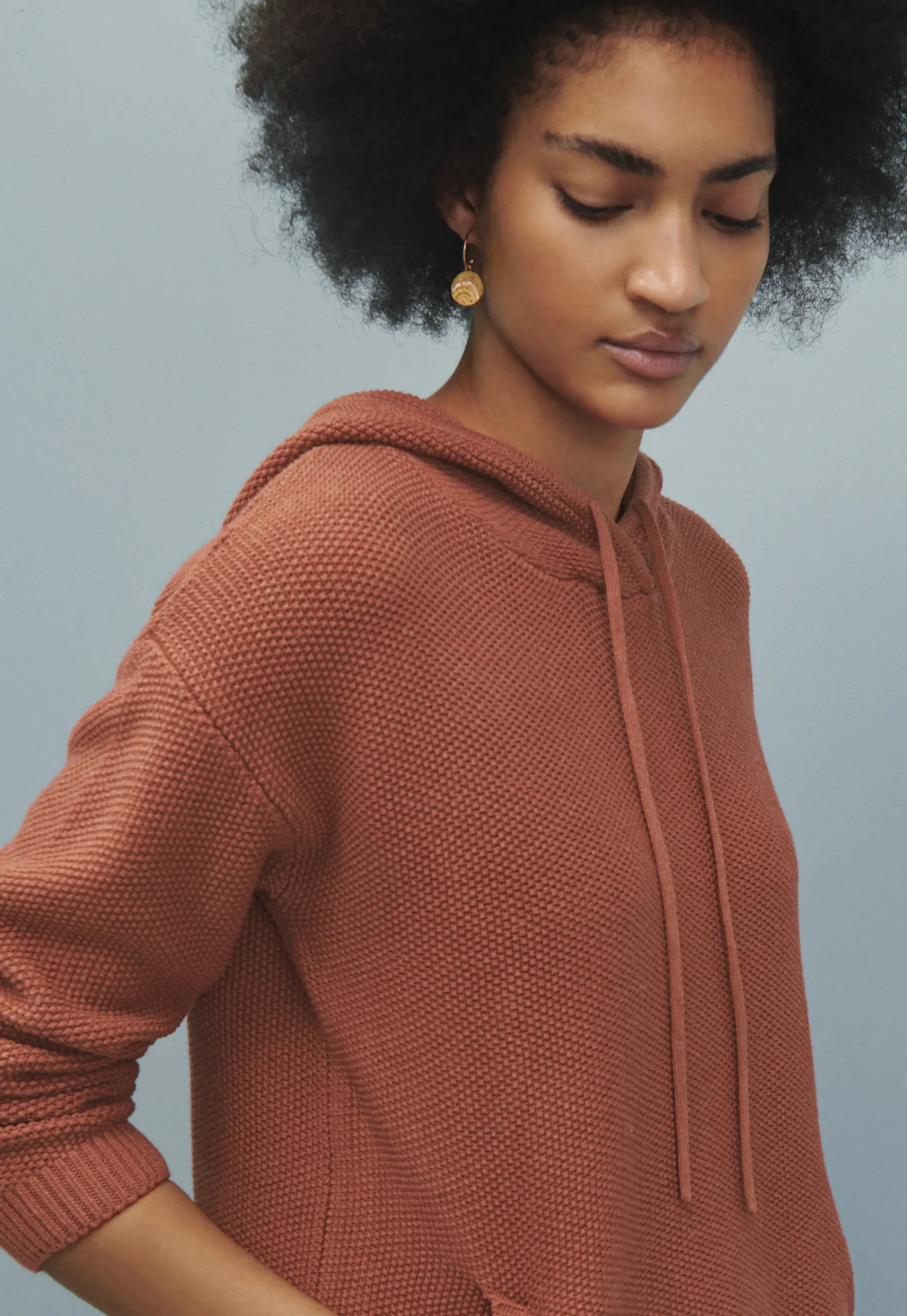 Knitted Hoodie*Wrap London Flash Sale