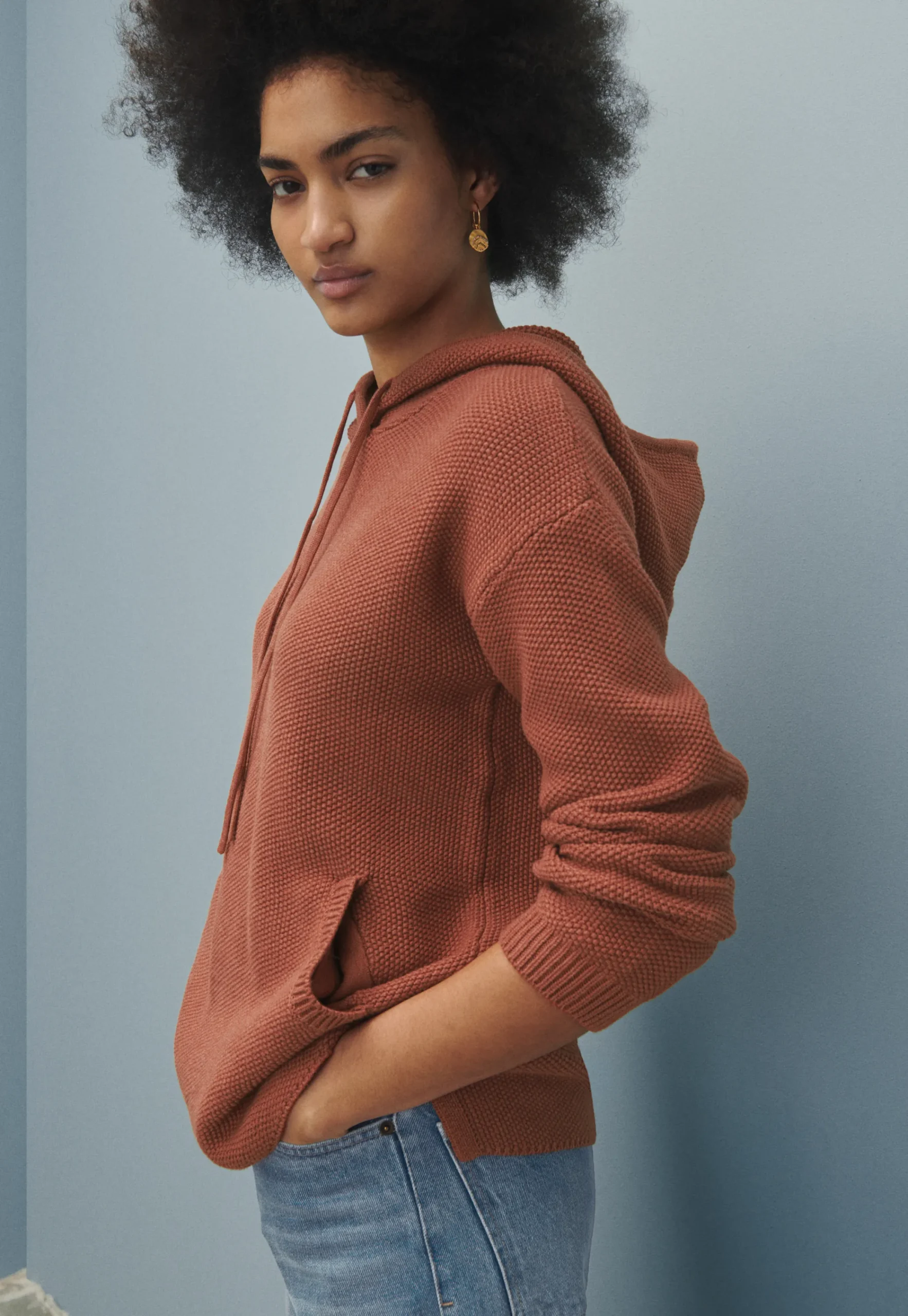 Knitted Hoodie*Wrap London Flash Sale