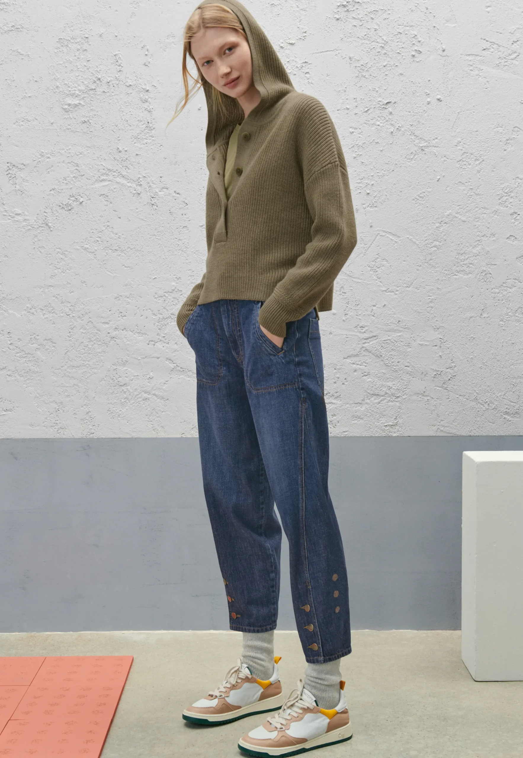 Knitted Hoodie*Wrap London Best