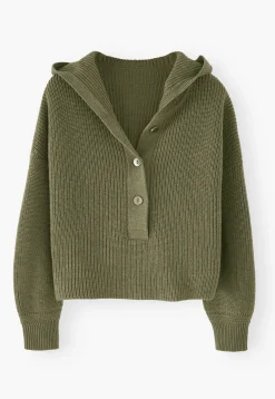 Knitted Hoodie*Wrap London Best
