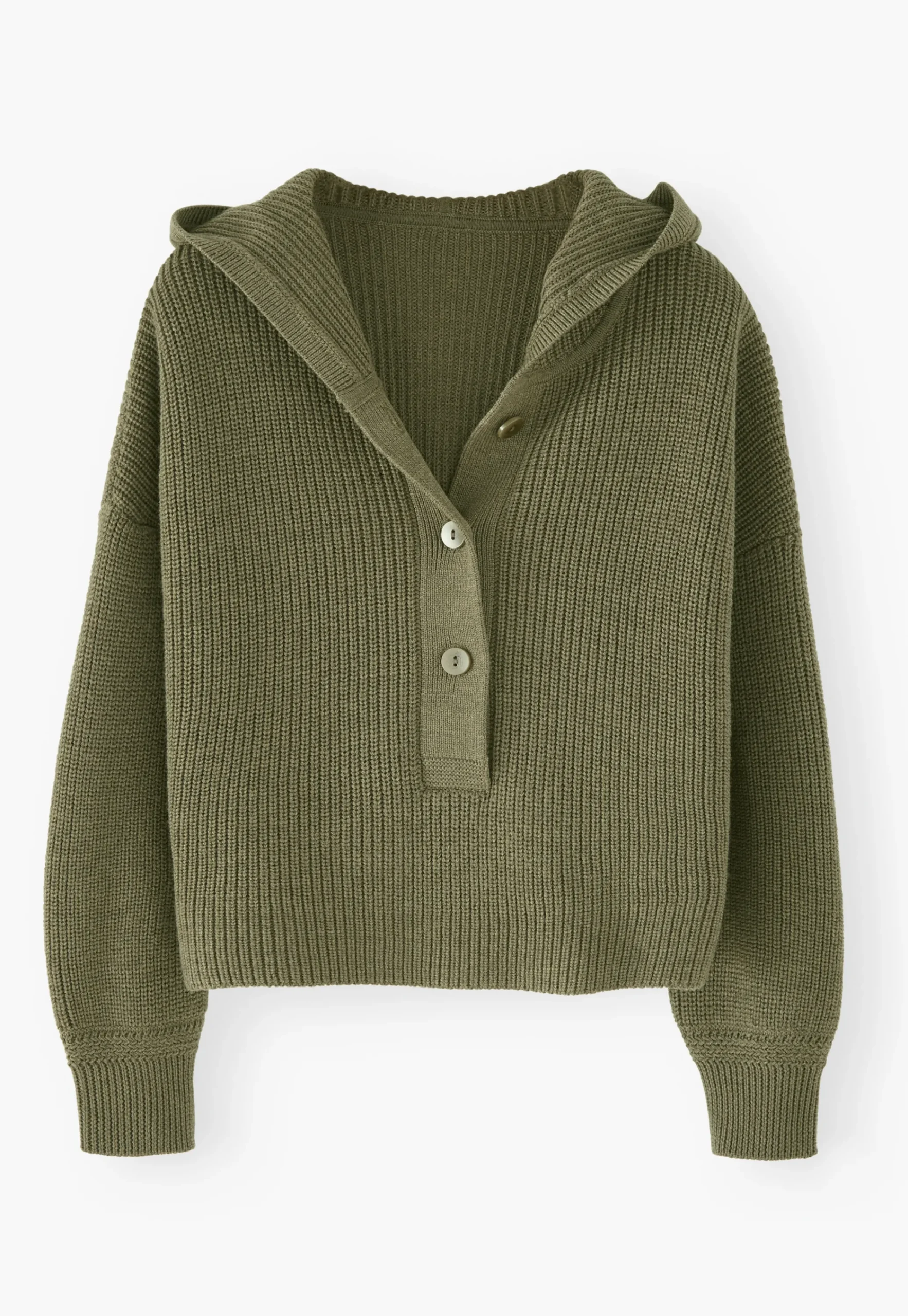 Knitted Hoodie*Wrap London Best