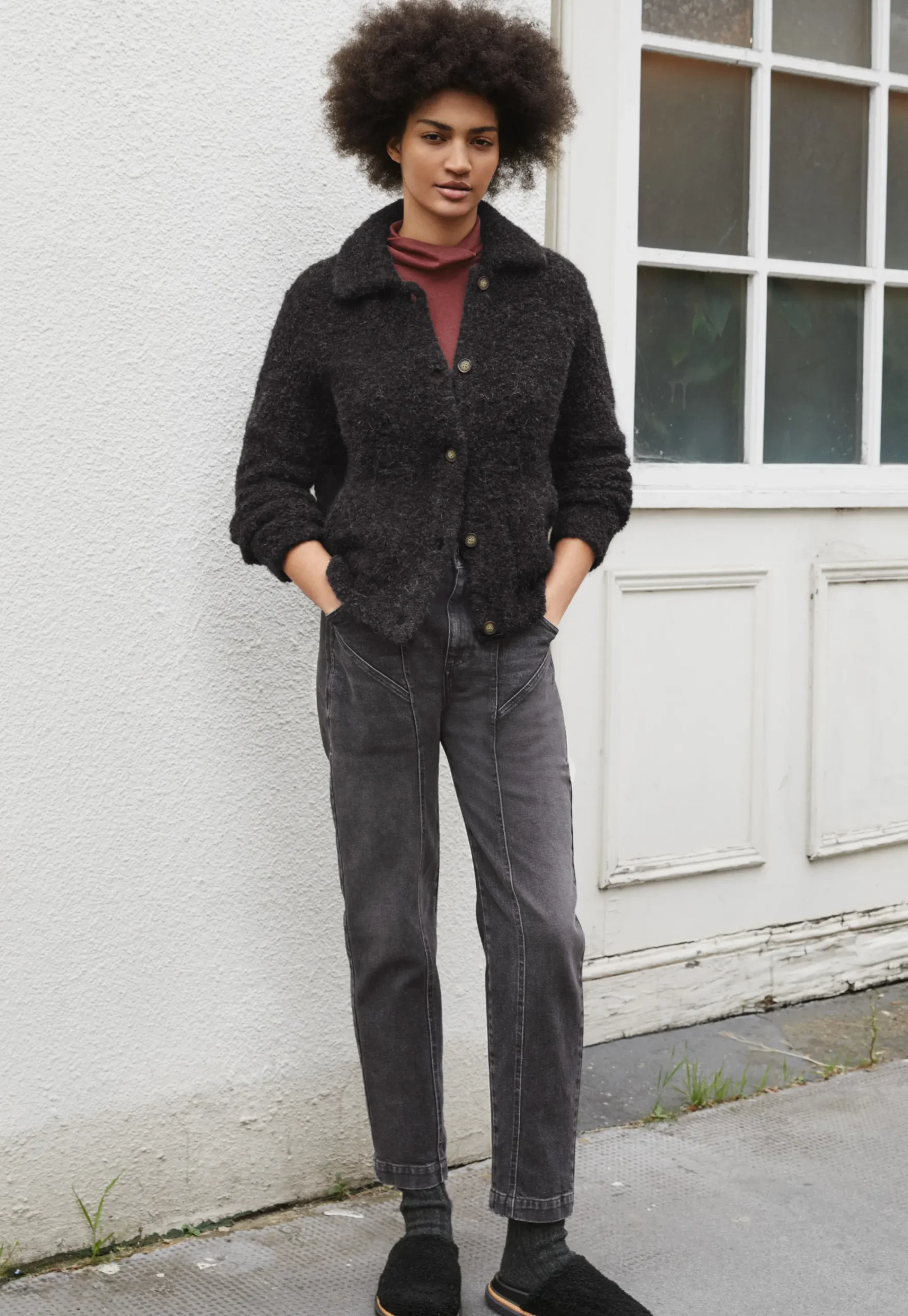 Knitted Jacket*Wrap London Outlet